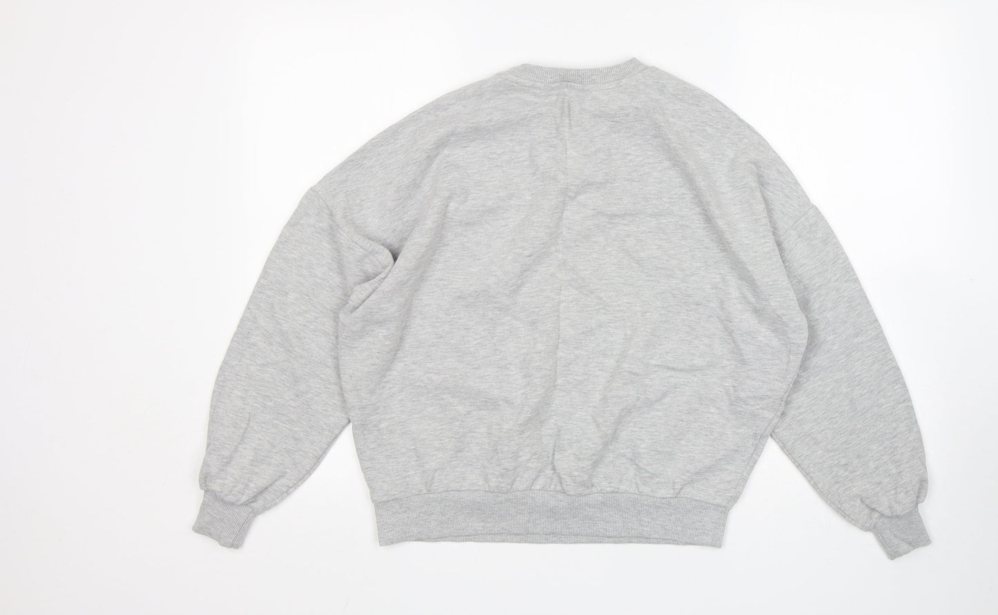 F&F Womens Grey  Cotton Pullover Sweatshirt Size 8   - Mickey and Minnie