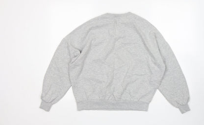 F&F Womens Grey  Cotton Pullover Sweatshirt Size 8   - Mickey and Minnie