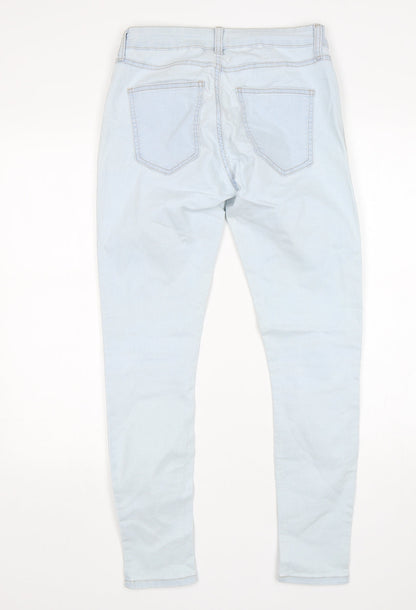 91 Womens Blue  Cotton Jegging Jeans Size 8 L28 in Regular