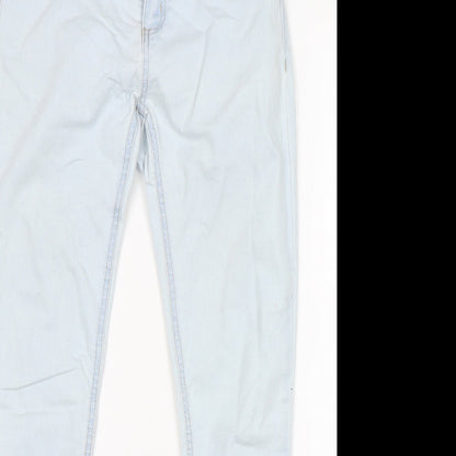 91 Womens Blue  Cotton Jegging Jeans Size 8 L28 in Regular