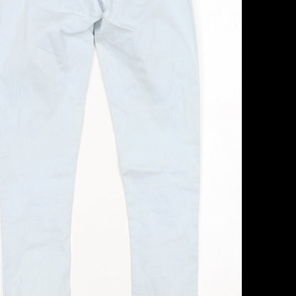 91 Womens Blue  Cotton Jegging Jeans Size 8 L28 in Regular
