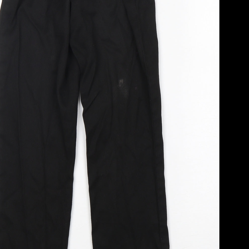 George Boys Black  Polyester Dress Pants Trousers Size 11-12 Years  Regular
