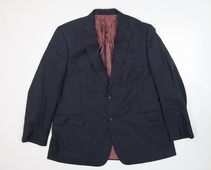 Mens UK Size  Brook Taverner Regular Blue Suit Jacket
