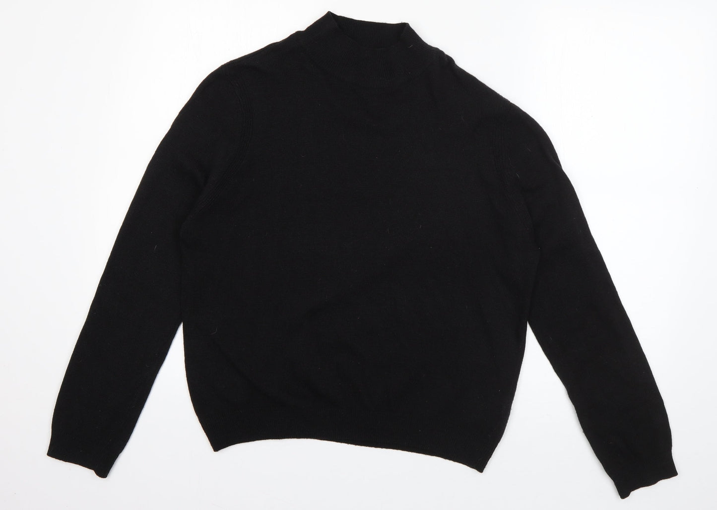 Womens UK Size 14 New Look Black Pullover Jumper