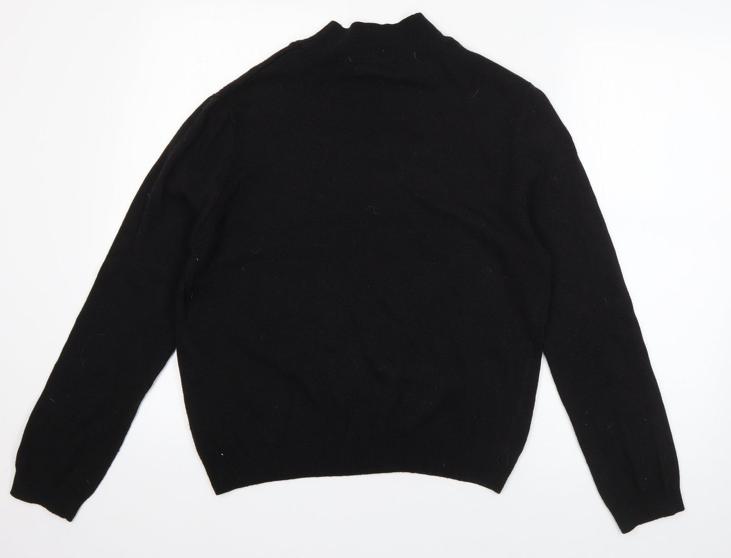 Womens UK Size 14 New Look Black Pullover Jumper