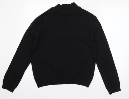 Womens UK Size 14 New Look Black Pullover Jumper