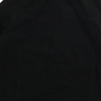 Mens UK Size L George Black Pea Coat