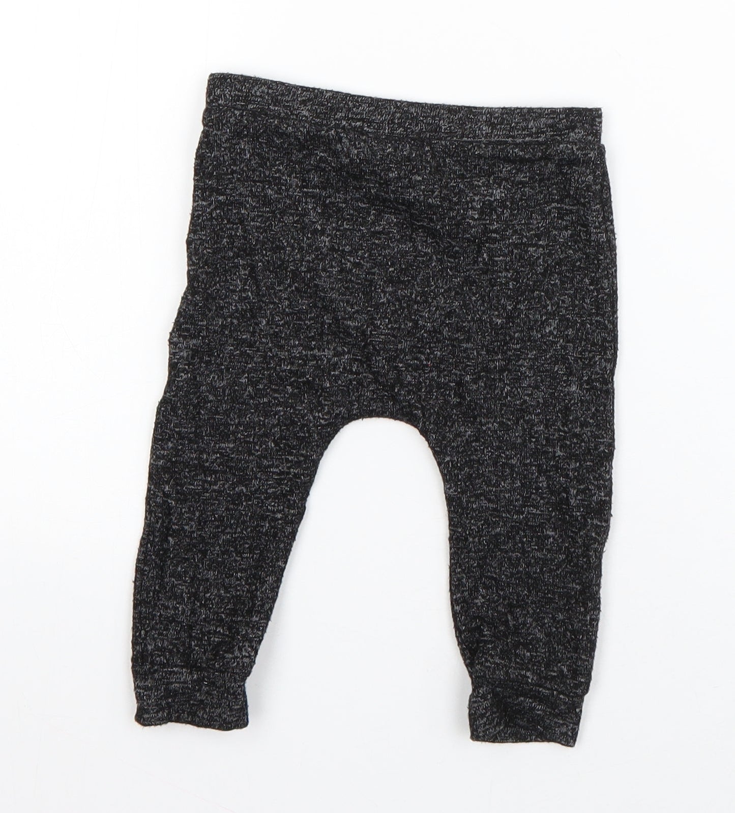 F&F Boys Grey  Polyester Jogger Trousers Size 6-9 Months