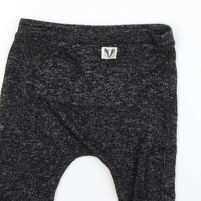 F&F Boys Grey  Polyester Jogger Trousers Size 6-9 Months