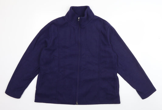 Womens UK Size M Anne de Lancay Blue Jacket