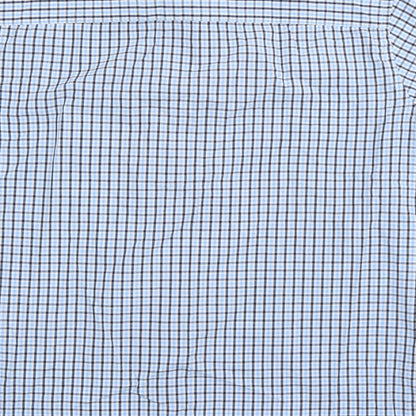 Mens UK Size L Originals Blue  Button-Up Short Sleeve Casual Shirt