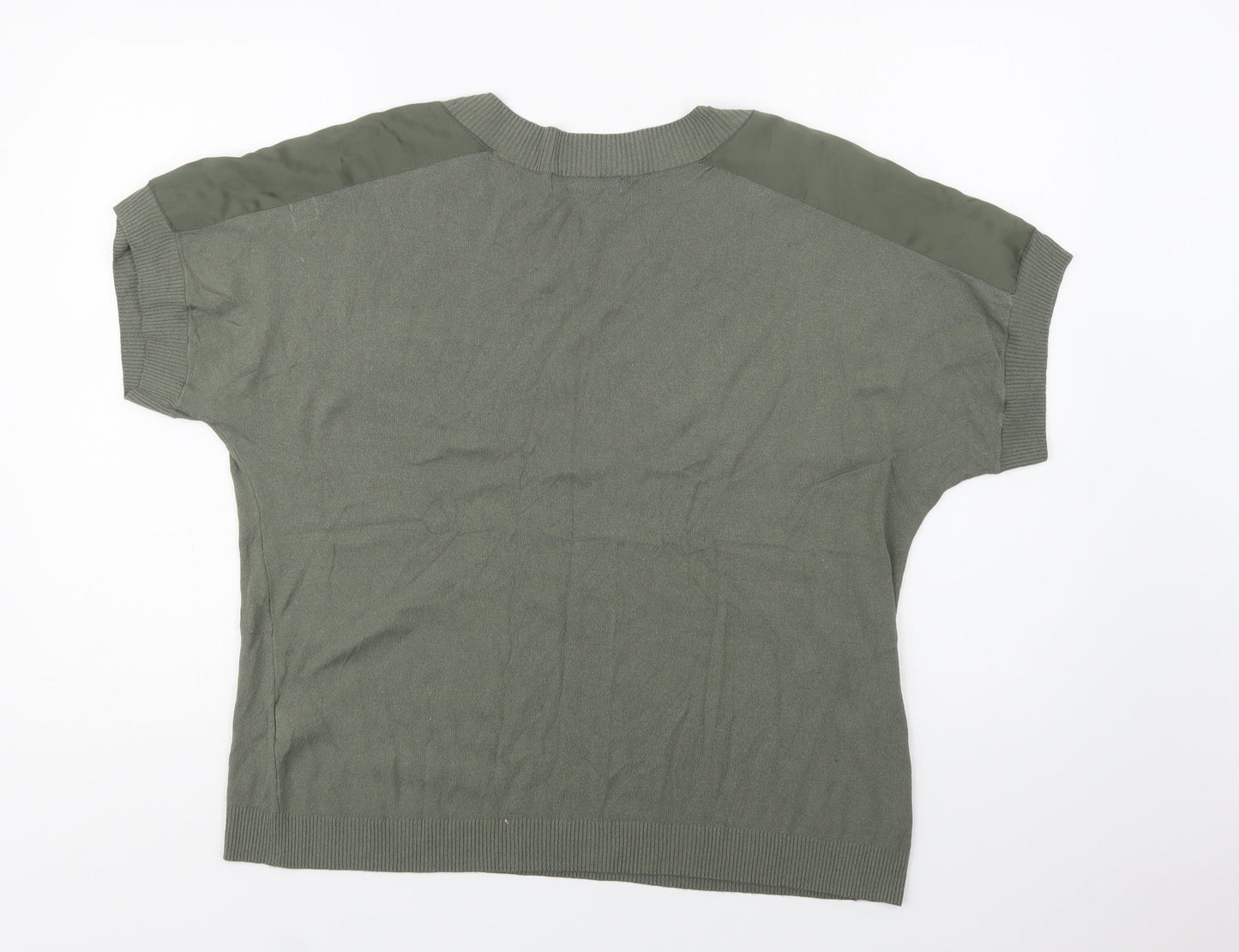 Womens UK Size L NEXT Green Pullover Jumper