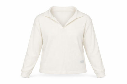 Womens UK Size L SheIn White Pullover Jumper