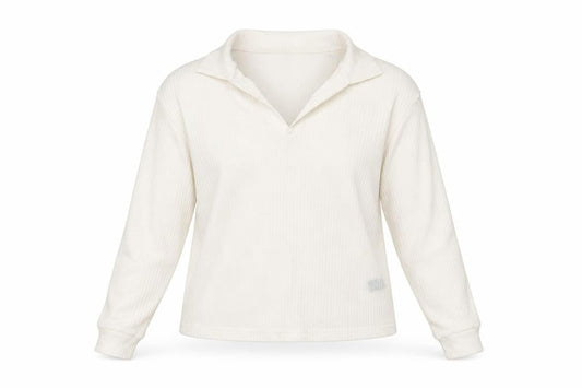 Womens UK Size L SheIn White Pullover Jumper