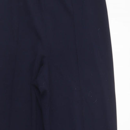 Autonomy Womens Blue  Polyester Dress Pants Trousers Size 12 L31 in Regular