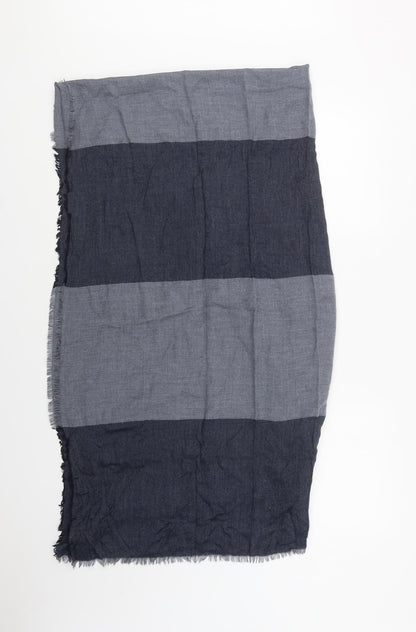 NEXT Womens Blue Striped Viscose  Shawl/Wrap