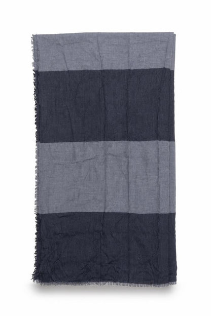 NEXT Womens Blue Striped Viscose  Shawl/Wrap