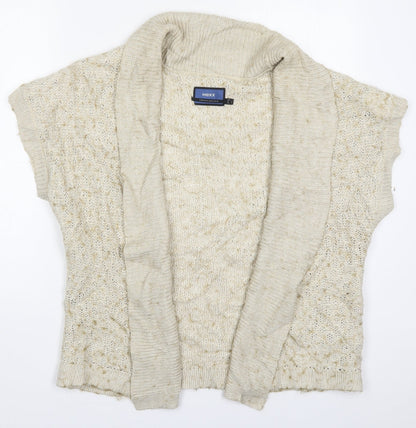 Womens UK Size L Mexx Beige Cardigan Jumper