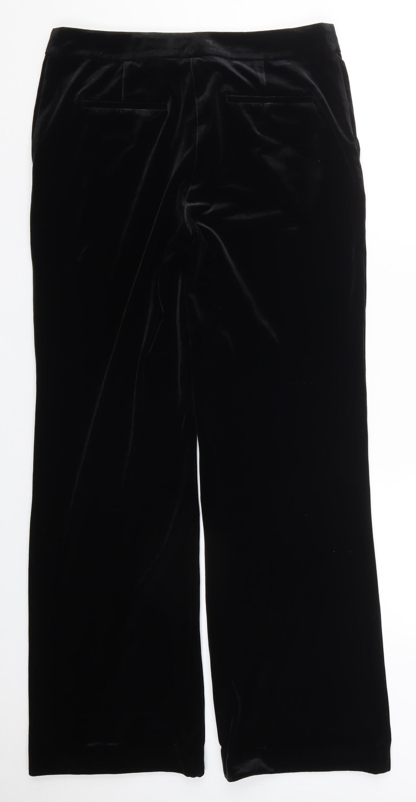 Womens UK Size 10 NEXT Regular Fit  Black Trousers