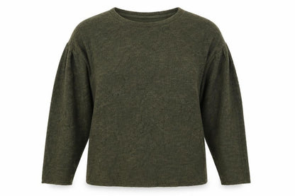 Womens UK Size M New Look Green Pullover Jumper