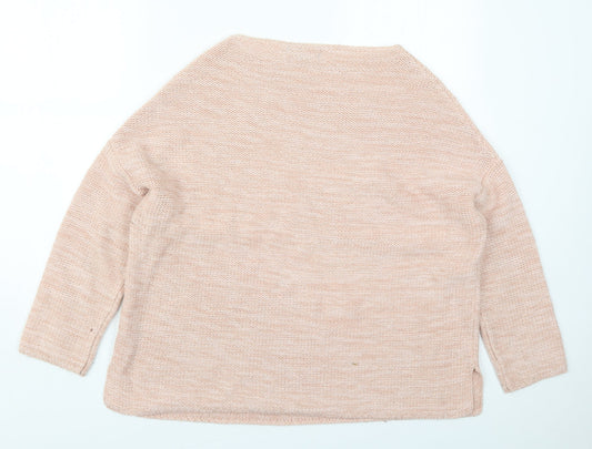 Atmosphere Womens Pink Round Neck  Acrylic Pullover Jumper Size 14