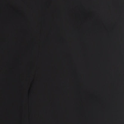 New Look Womens Black  Polyester Trousers  Size 10 L25 in Regular