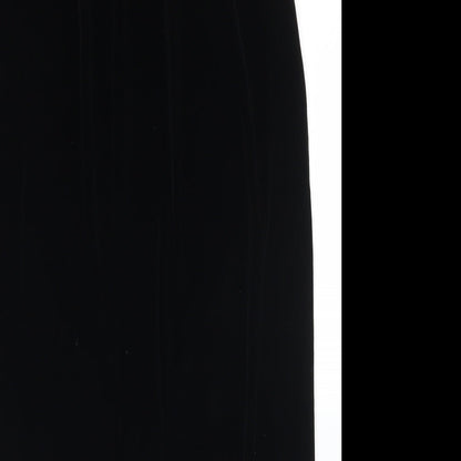 CMD Womens Black  Polyester A-Line Skirt Size S
