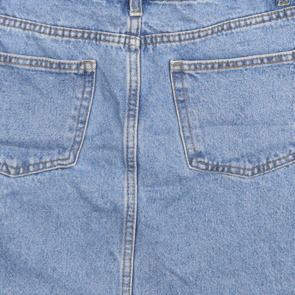 Womens UK Size 6 Denim Co A-Line Denim Skirt