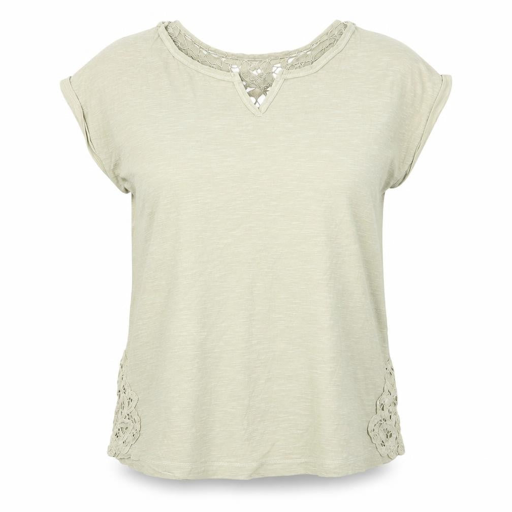 Womens UK Size 12 NEXT Green Basic T-Shirt