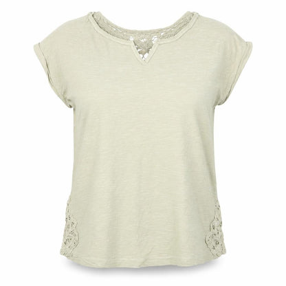 Womens UK Size 12 NEXT Green Basic T-Shirt