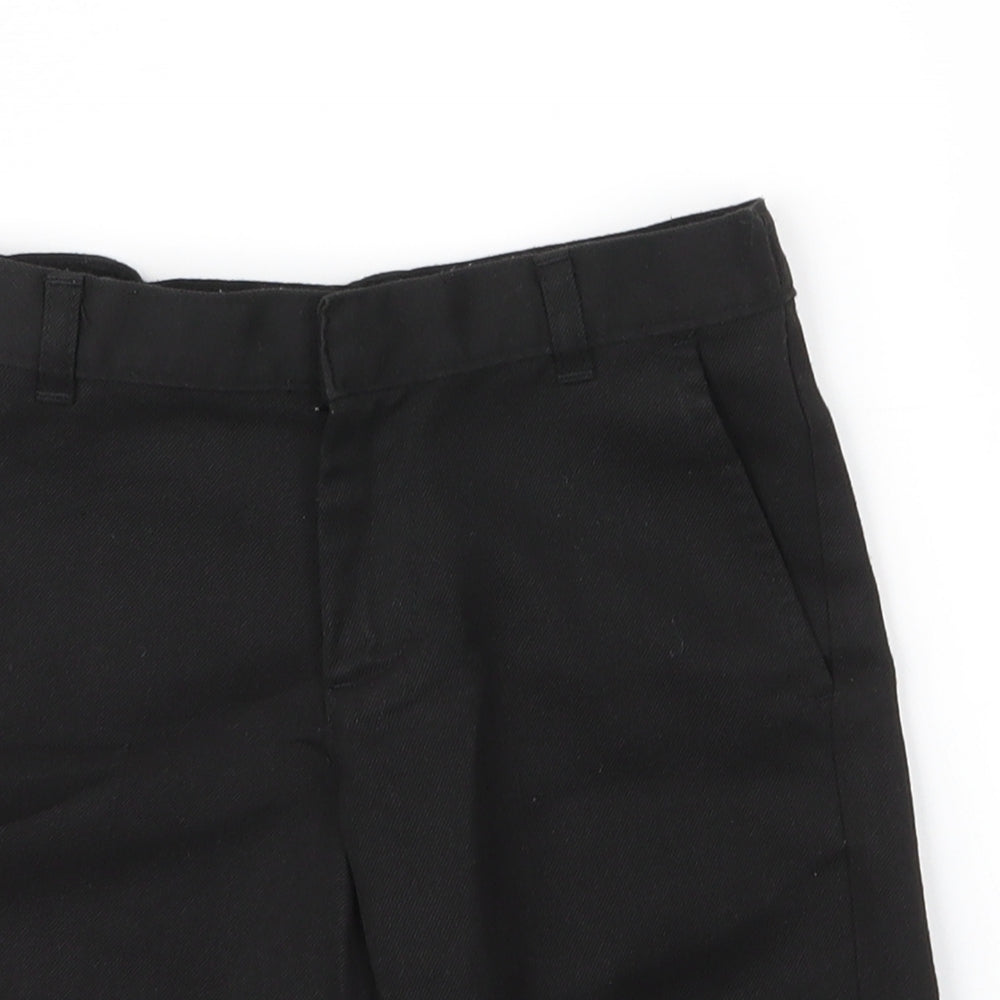 George Boys Black  Viscose Bermuda Shorts Size 5 Years  Regular Zip