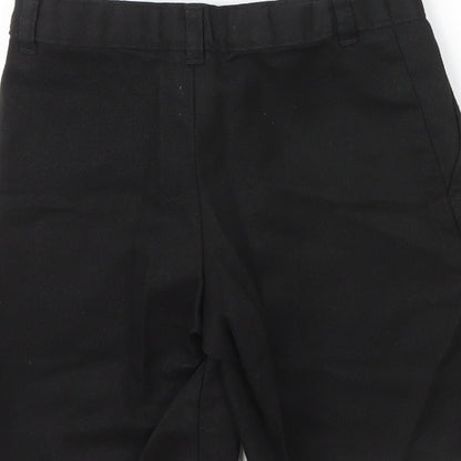 George Boys Black  Viscose Bermuda Shorts Size 5 Years  Regular Zip
