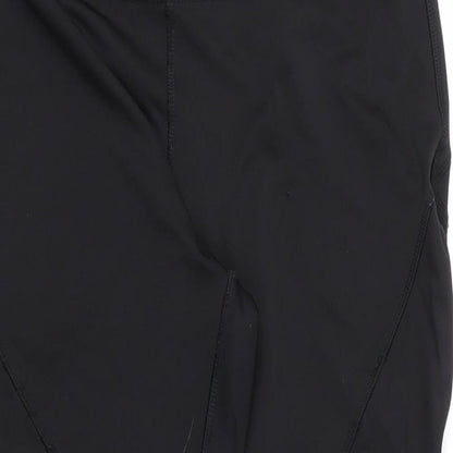 Soluxe Womens Black  Polyester Compression Leggings Size M L23 in Regular