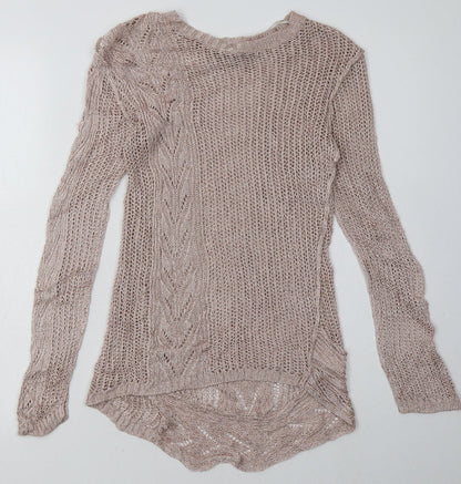 Womens UK Size 10 NEXT Pink Pullover Sweatshirt