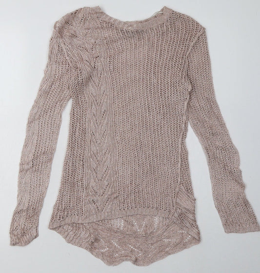 Womens UK Size 10 NEXT Pink Pullover Sweatshirt