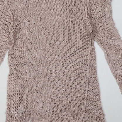 Womens UK Size 10 NEXT Pink Pullover Sweatshirt