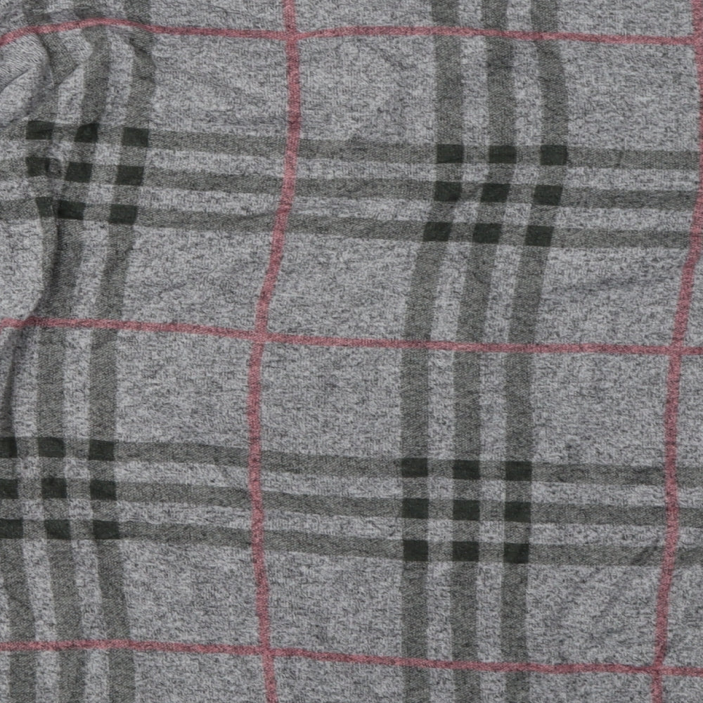 aniston Womens Grey Check Polyester Pullover Sweatshirt Size 14  Pullover