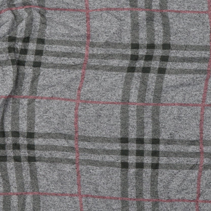 aniston Womens Grey Check Polyester Pullover Sweatshirt Size 14  Pullover