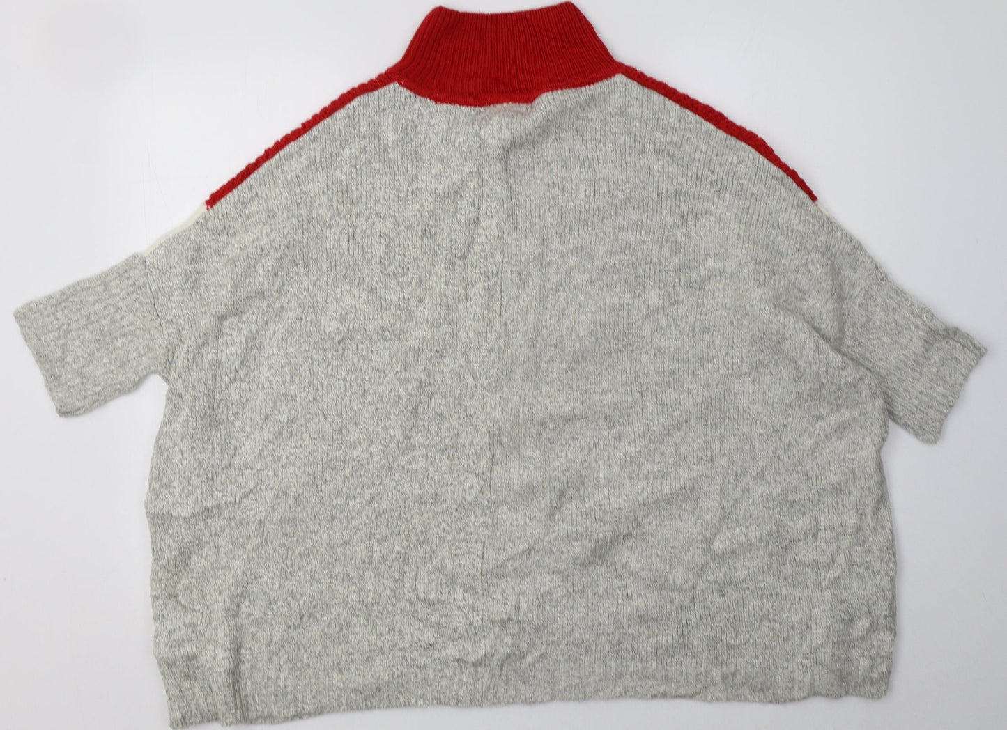 Womens UK Size S Marks and Spencer Grey Pullover Sweatshirt