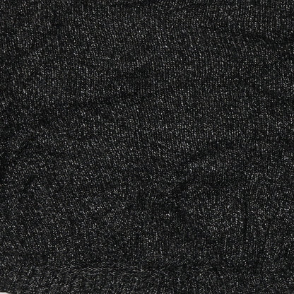 H&M Womens Black  Acrylic Pullover Sweatshirt Size 8  Pullover