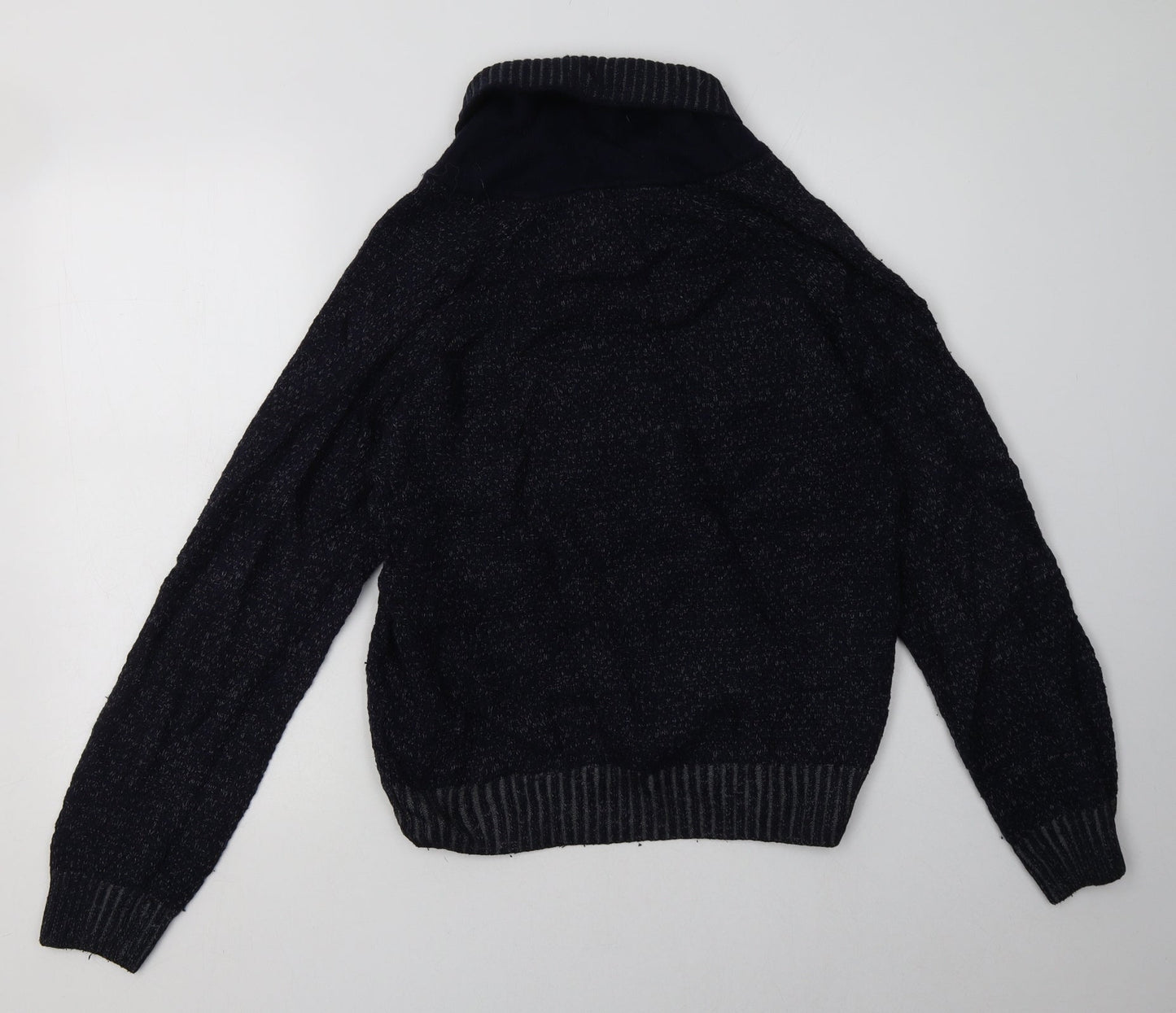 Mens UK Size M Marks and Spencer Blue Pullover Sweatshirt