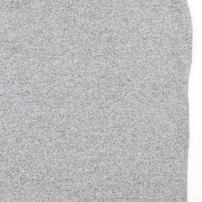 Womens UK Size 10 Jeff & Co Grey Basic T-Shirt