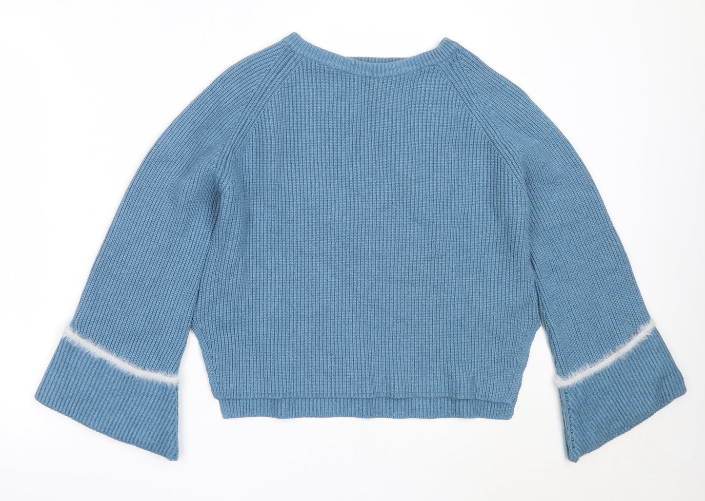 Womens UK Size S New Look Blue Pullover Jumper