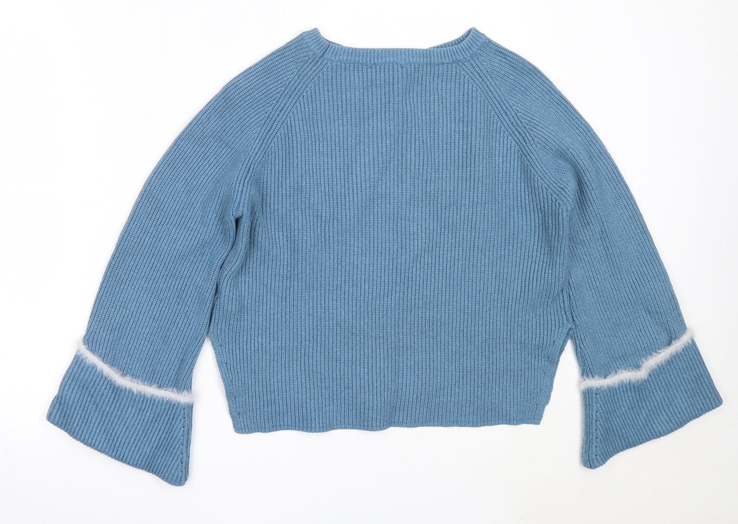 Womens UK Size S New Look Blue Pullover Jumper