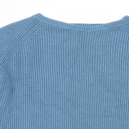 Womens UK Size S New Look Blue Pullover Jumper