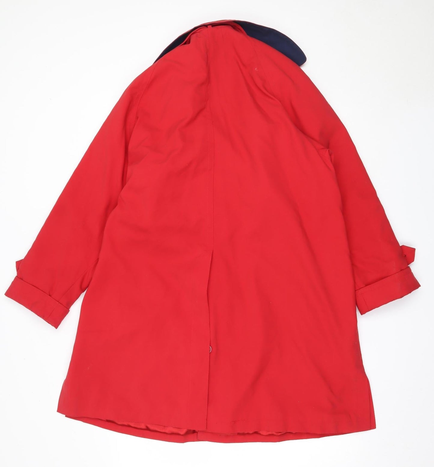 Womens UK Size 38 Canda Red Overcoat