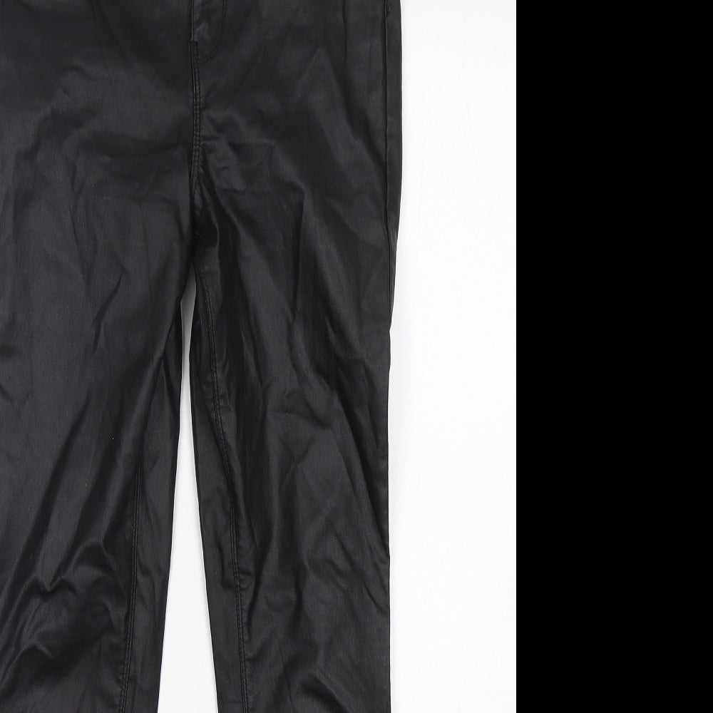 Denim Co Womens Black  Viscose Skinny Jeans Size 12 L28 in Regular