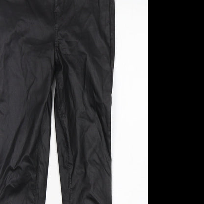 Denim Co Womens Black  Viscose Skinny Jeans Size 12 L28 in Regular