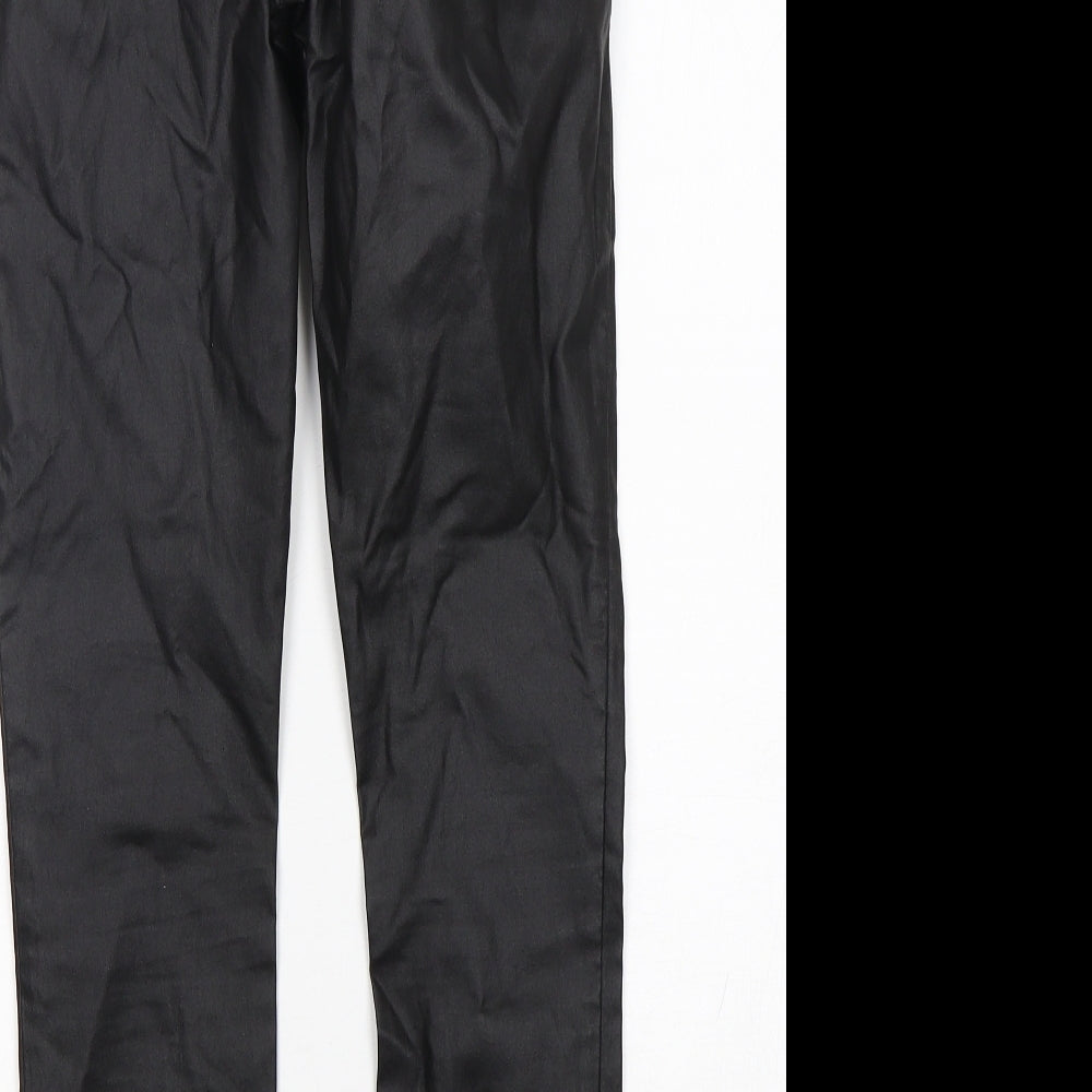 Denim Co Womens Black  Viscose Skinny Jeans Size 12 L28 in Regular