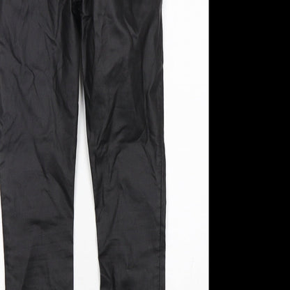 Denim Co Womens Black  Viscose Skinny Jeans Size 12 L28 in Regular